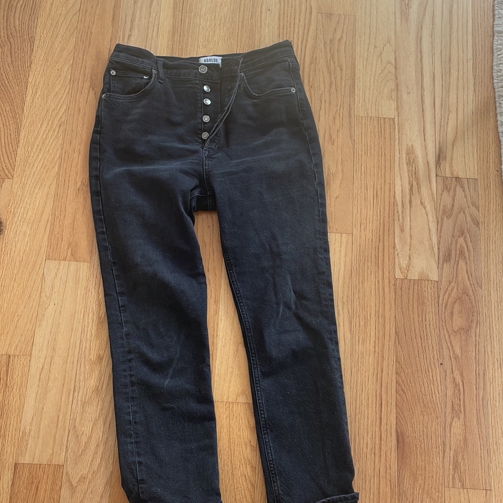 RILEY HIGH RISE STRAIGHT CROP (STRETCH) size 28

IN PANORAMIC